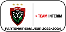 Toulon RCT : Partenaire majeur de TEAM INTERIM