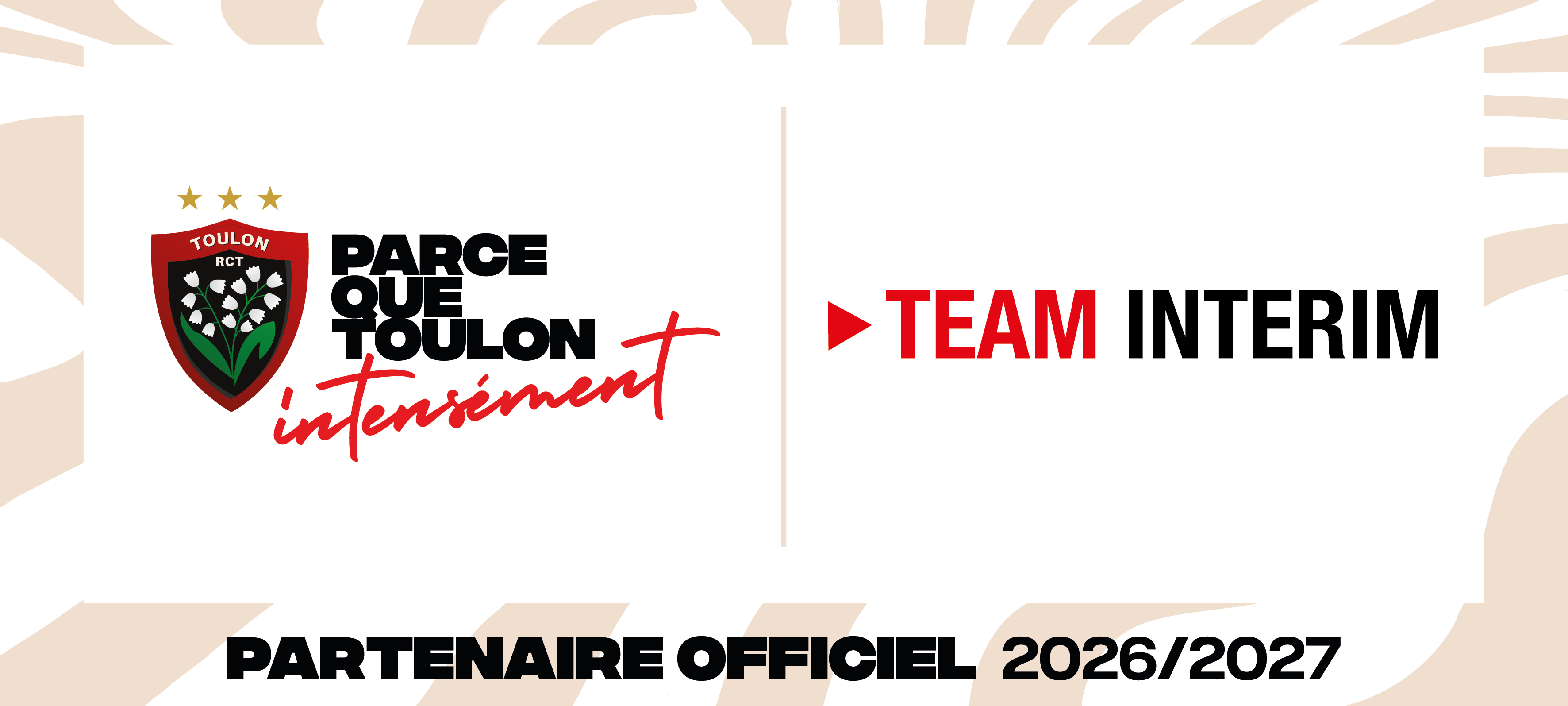 TEAM INTERIM agences d'interim en région paca, partenaire majeur pour la saison 26/27